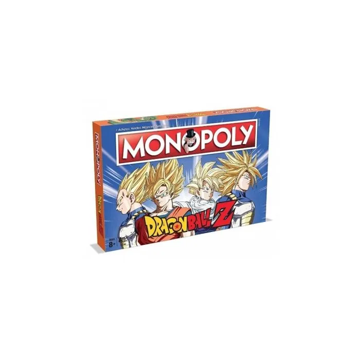 Jeu de société - WINNING MOVES - Monopoly Dragon Ball Z - Guerriers légendaires - Gestion immobilière-0