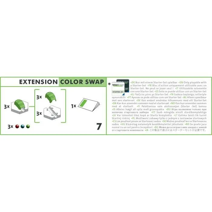 Extension GraviTrax Colour Swap - Ravensburger - Change la couleur des billes - Dès 8 ans-6