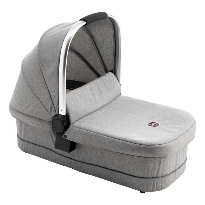 Nacelle pliable - WILLIAM KENT 1733 - Phénix Gris - Tablier et canopy inclus - De la naissance jusqu'à 9 kg-0
