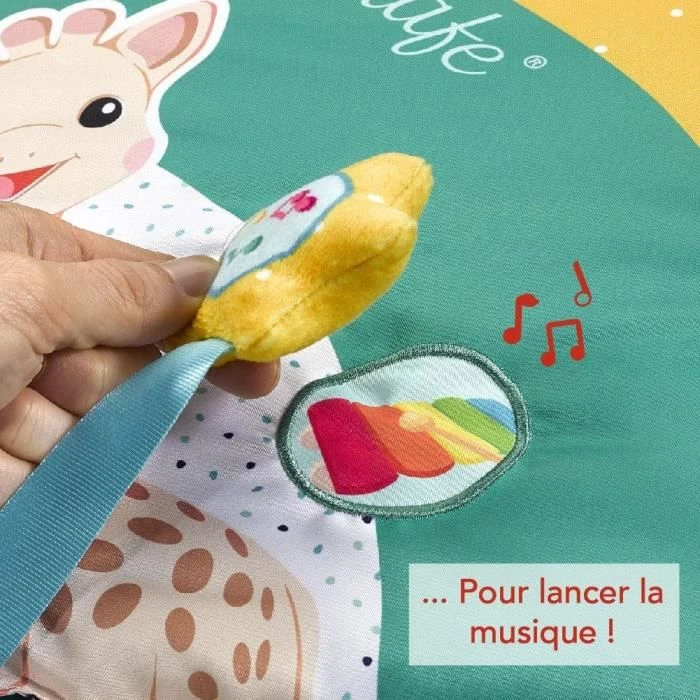 Livre d'éveil interactif VULLI Touch&Play Book Sophie la girafe et ses amis - 8 Pages - Mélodies-4