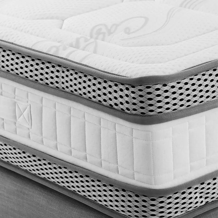 Matelas ROYAL 5* 90x190 cm | Mousse avec mémoire de forme | Blanc-2