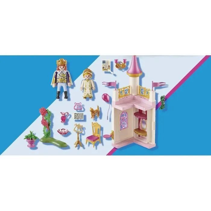 PLAYMOBIL - 70500 - Starter Pack - Tourelle royale-4