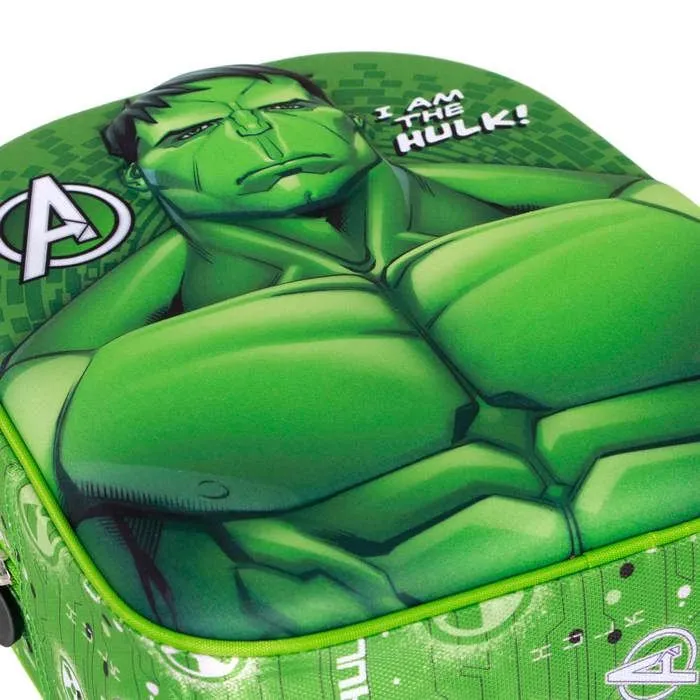 Sac à Dos 3D Elite - Marvel Hulk Rage - Vert - Taille Unique-3