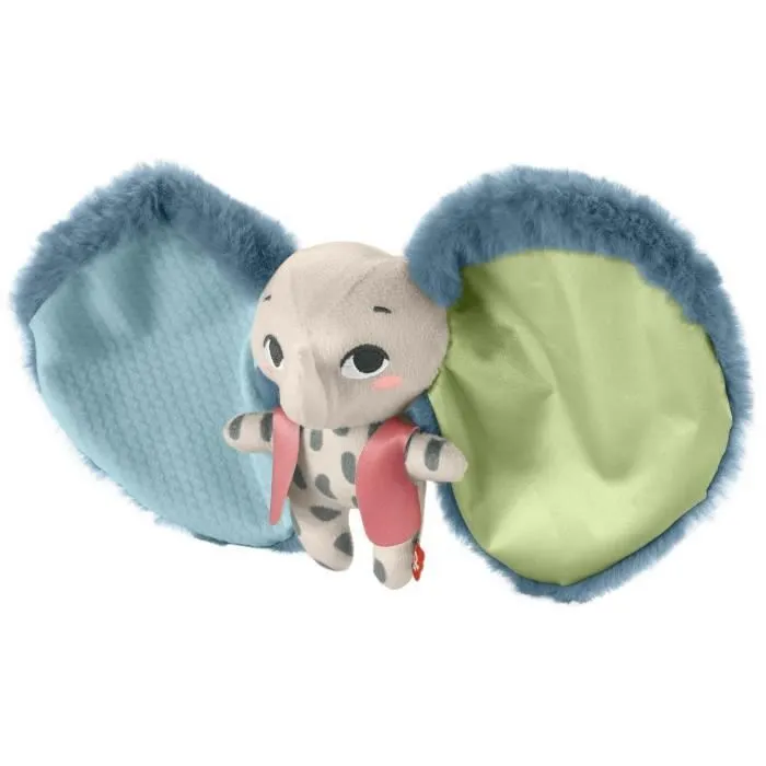 Fisher-Price-Tembo, mon Doudou Éléphant-Peluche pour nouveau-nés HKD63-6