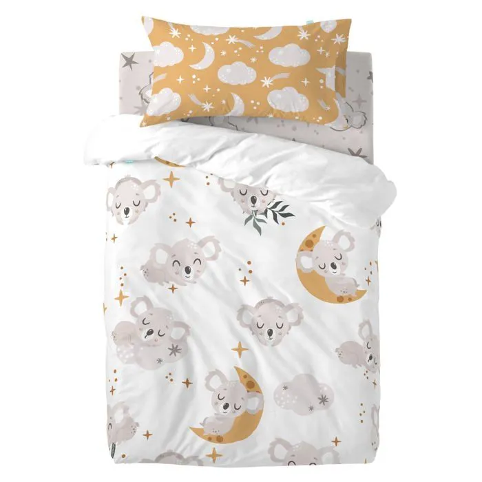 Parure housse de couette 2 pièces Baby koala 115x145 cm (Lit Bébé)-4