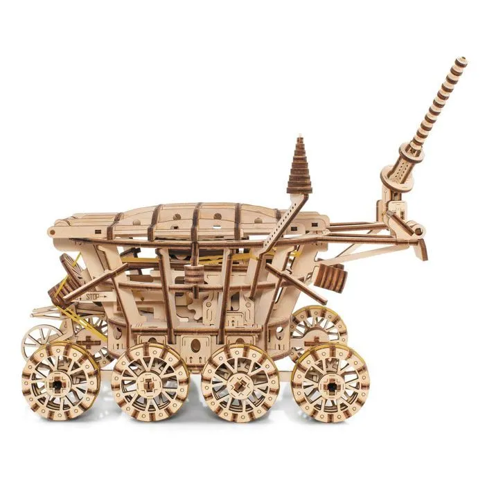 Jeu de construction - EWA Eco-Wood-Art - LUNOKHOD - 424 pièces - Bois - Mécanique-0