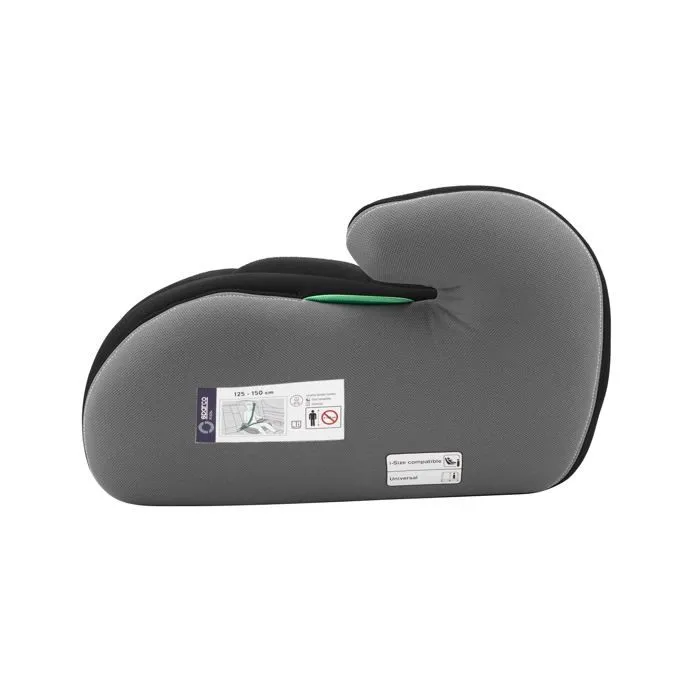 REHAUSSEUR BAS NOIR/GRIS ECE R129 ISIZE SPARCO-2