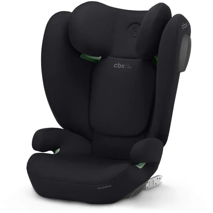 Siège auto CBX by CYBEX SOLUTION B3 I-FIX 3 à 12 ans - Groupe 2/3 - 100 à 150 cm Black | black-1