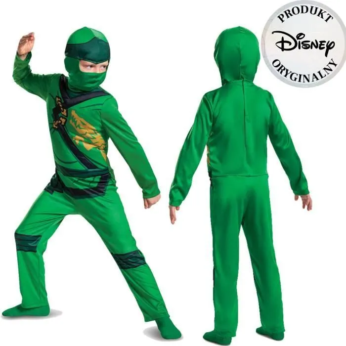 Costume pour enfant, Lego Ninjago Lloyd Carnival Costume 109-126 cm 4-6 ans-1