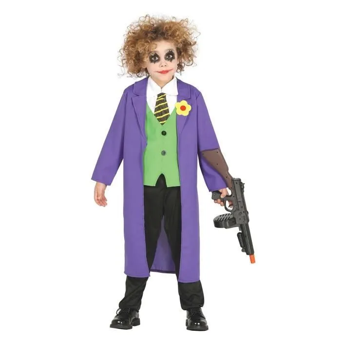 Déguisement 5-6 ans Bouffon Fou                ALPEXE283-0