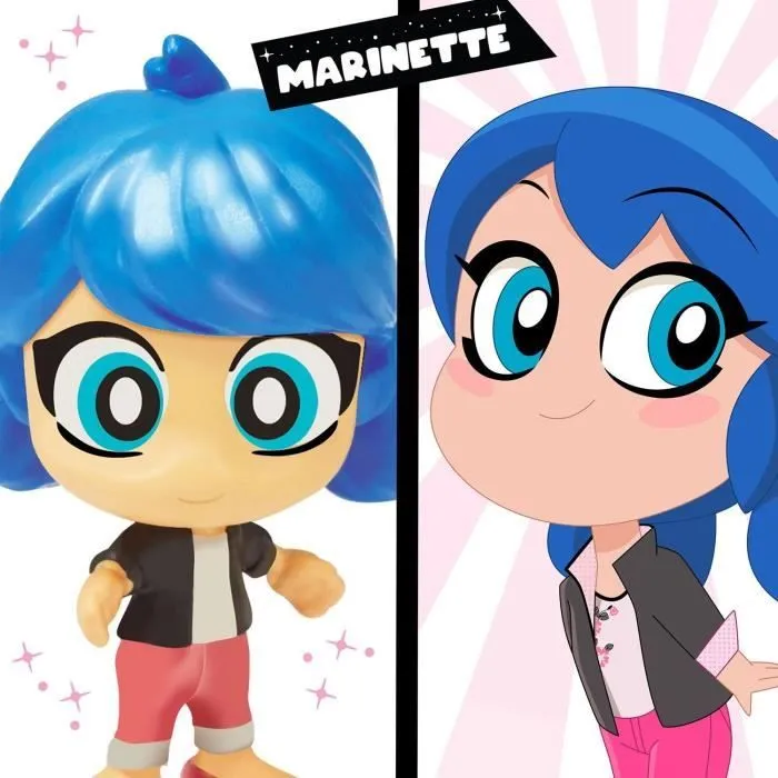 BANDAI - Miraculous Ladybug - Mini univers Chibi Boulangerie - Mini figurines Marinette et Adrien incluses - P50551-5