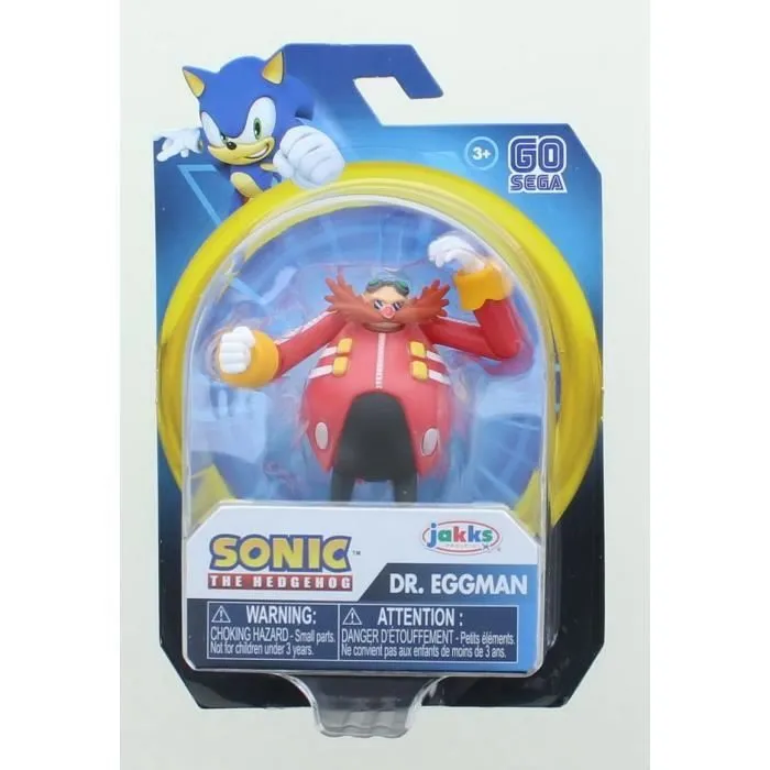 Sonic The hedgehog - 40381 - Figurine articulée 6.5 cm - Dr Eggman / Robotnik-0