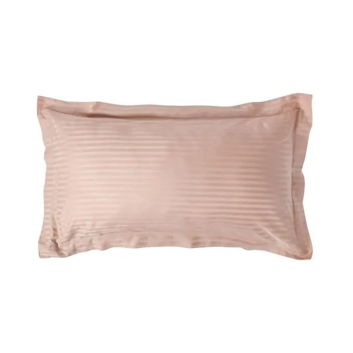 Taie d'oreiller - Coton Égyptien - Beige Taupe - 50 x 90 cm - Hypoallergénique - 330 fils-0
