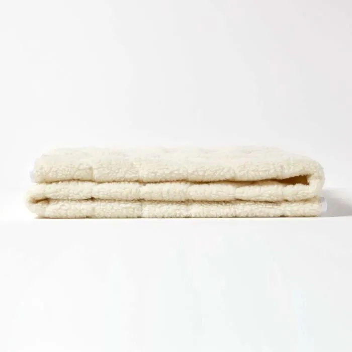 Protège matelas - Non spécifié - 140 x 190 cm - Polaire - Grands bonnets - Lavable-3