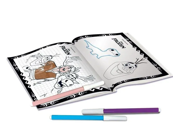 Kit de dessin Liscianigiochi - 92192 - Pocket Drawing School, , Frozen Ecole de Dessin de Poche-1