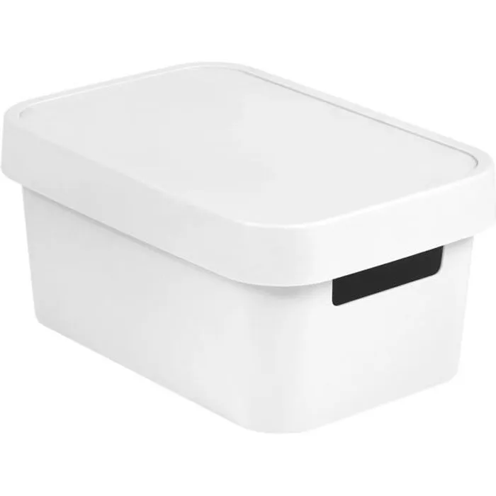 Boîte de rangement - Curver - Infinity - Plastique - 4,5 L - Empilable - Style scandinave-0