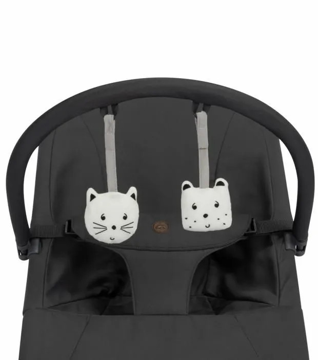 BEBECONFORT ASTER, Transat ultra plat, ajustable, 2 positions d'inclinaison, arche incluse, De 0 à 3 ans (15kg) MINERAL GRAPHITE-2