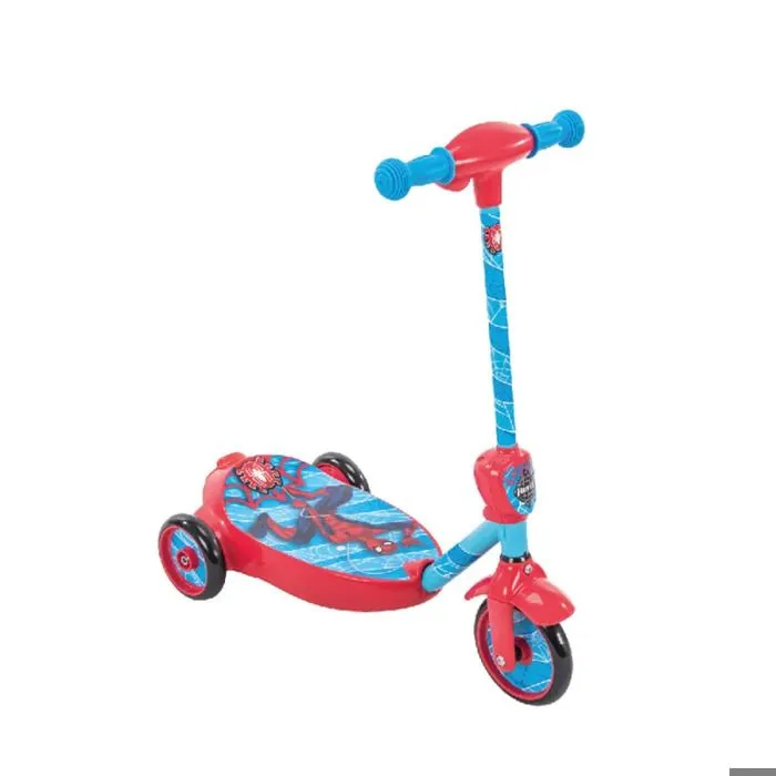 Trottinette électrique - Disney - Spiderman - Bulles de savon - Aluminium - 2 roues-0