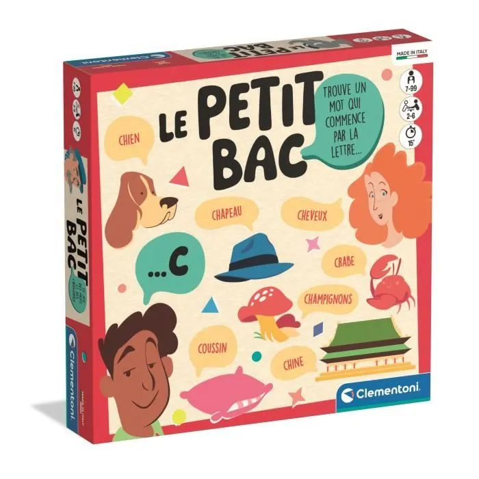 CLEMENTONI - Le petit bac, jeu de société-5
