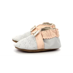 ROBEEZ Chaussons Happy Mood Gris Fille-3