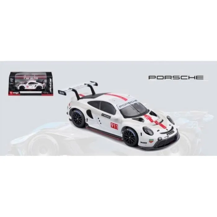 Miniatures montées - Porsche 911 RSR 1/43 Burago-0
