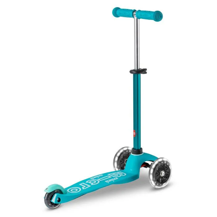 Trottinette - Micro Mobility - Mini Micro Deluxe LED - 3 roues - Éclairage LED - ABEC 9-3