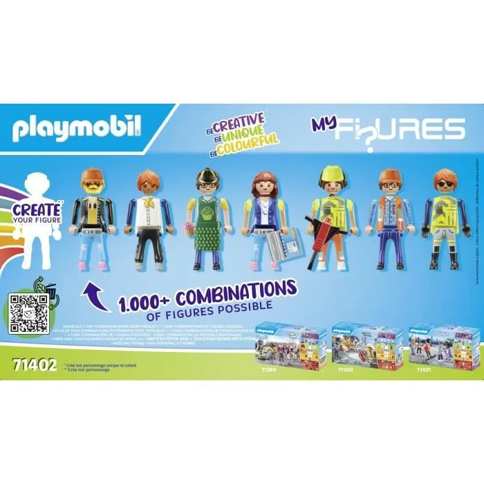 PLAYMOBIL - My Figures : Métiers - City Life - 5 ans - 58 pièces-3