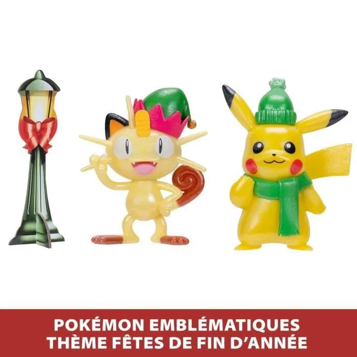 Calendrier de l'Avent Pokémon - BANDAI - 24 figurines inédites - Pour enfant à partir de 4 ans - Figurines aléatoires-3