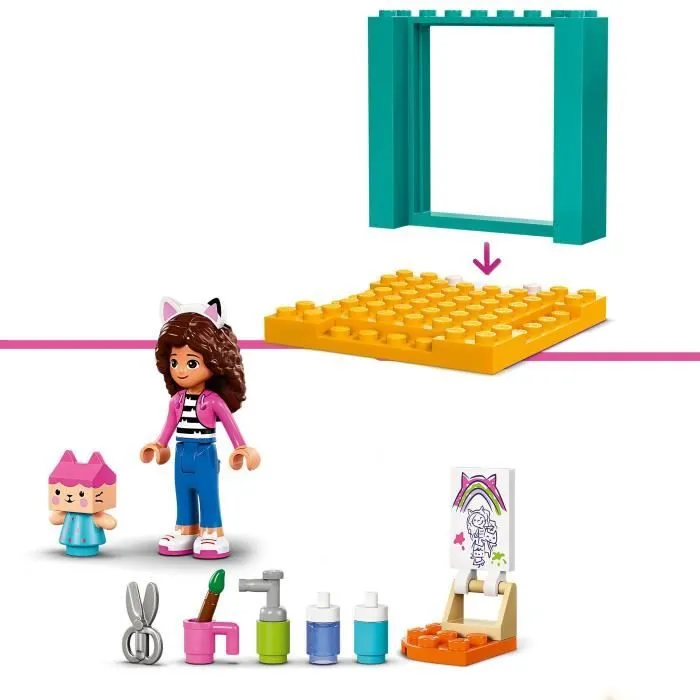 LEGO® Gabby et la maison magique 10795 Bricolage avec Bébé Boîte, Jeu de rôle pour enfants-2