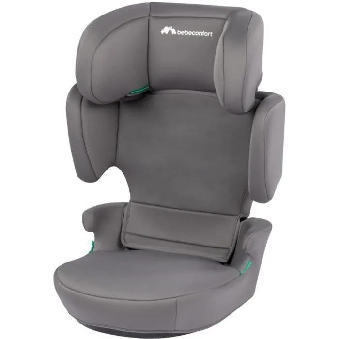 BEBECONFORT Siège auto ROAD SAFE i-Size, Groupe 2/3, Réhausseur ceinturé, de 3,5 à 12 ans environ, 15-36kg, 100 à 150cm, Full Grey-0