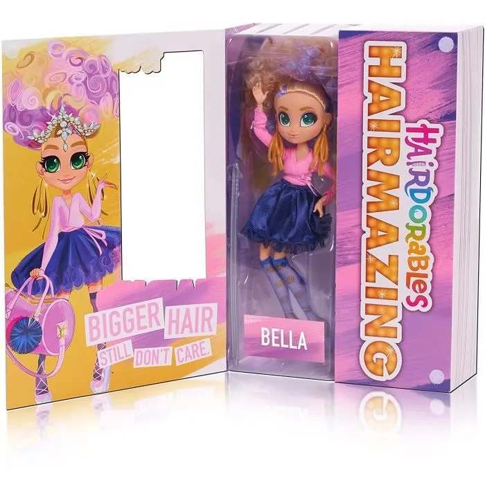 Hairdorables - Hairmazing - Poupée Mannequin avec 6 surprises - Bella-2