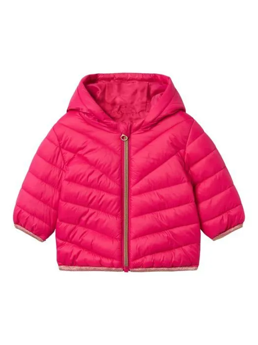 Fauteuil bebe - canape bebe Name it - 13227819 - Nbfmoney PB Veste matelassée, Rose, 6 Mois Bébé Fille-0