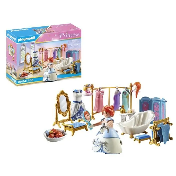 Playmobil 70454 Salle de bain royale avec dressing, Les Princess, 86 pièces-0