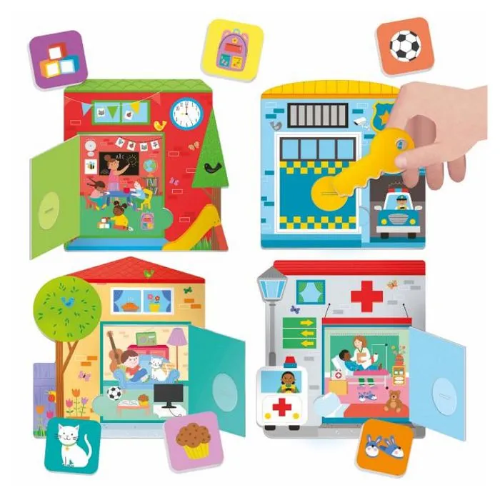 Jeu - HEADU - FR60438 - Vert - Mixte - À partir de 3 ans-1