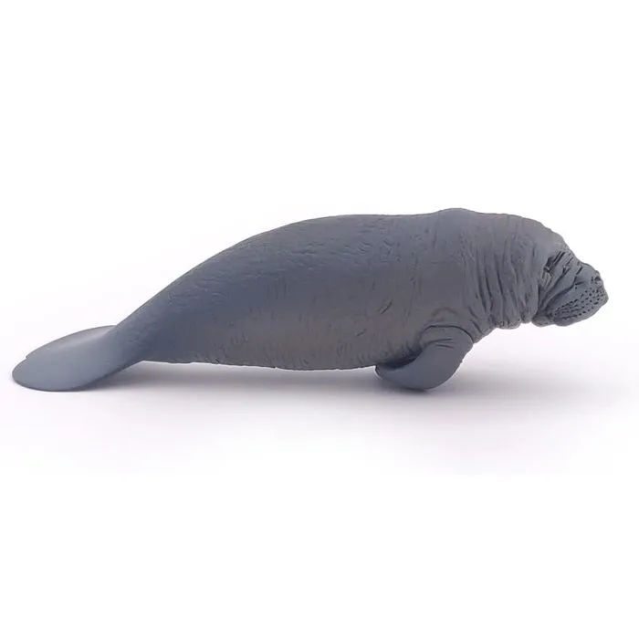 Figurine lamantin - PAPO - Unique Coloris - Peinte à la main - Pour enfant de 3 ans et plus-3