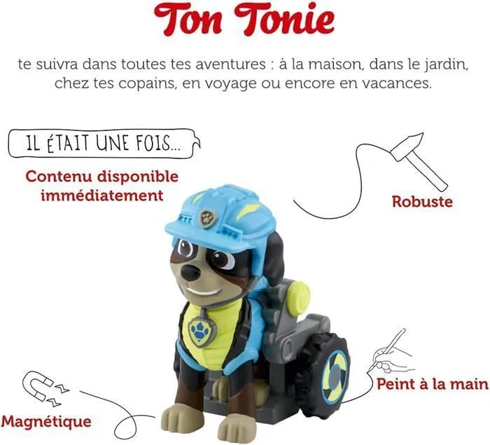 tonies - Figurine Tonie - La Pat' Patrouille - Rex - Figurine Audio pour Toniebox-1