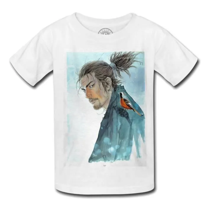 T-shirt enfant vagabond samourai japon-0