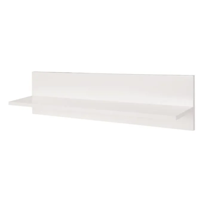 Étagère Murale Universelle en Bois - ROBA - 90 cm - Blanc - Pour Chambre Enfant-0