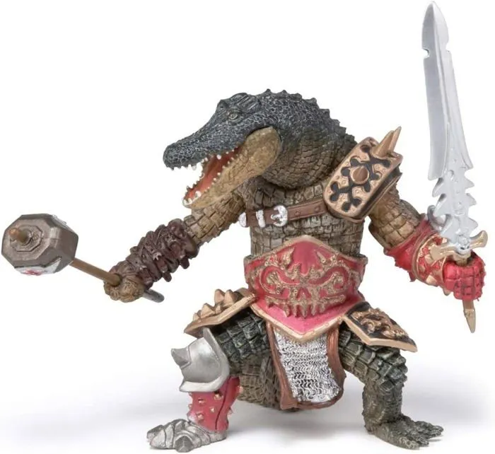 Figurine Mutant crocodile - PAPO - LE MONDE FANTASTIQUE - Pour Enfant-1