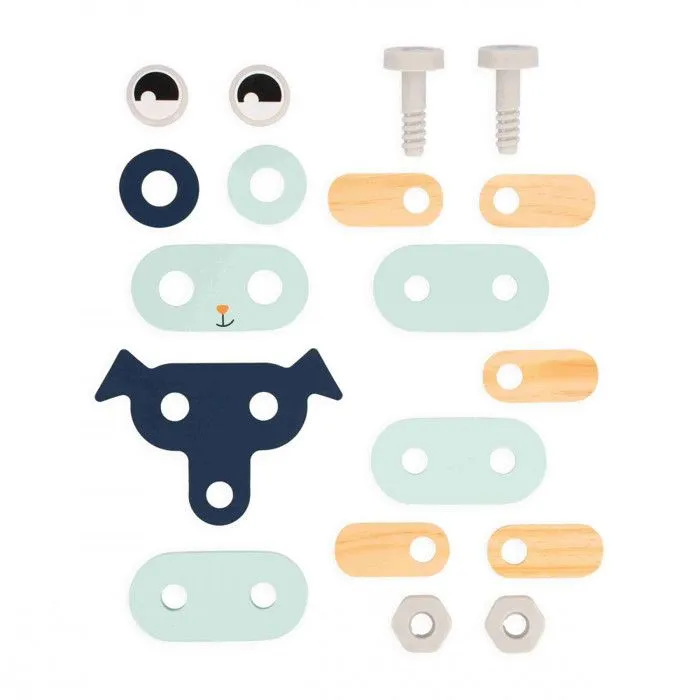 3 Petits Animaux à Bricoler Brico'Kids - Jeu de Construction Enfant - 53 Accessoires - Jeu d'Imitation - Dès 3 Ans-5
