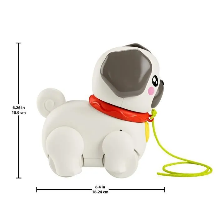 Fisher-Price-Mon Carlin à Promener-Jouet à tirer pour bébé HTW94-5