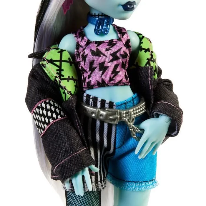 Monster High-Poupée Frankie Stein-Poupée avec animal et accessoires HXH73-2