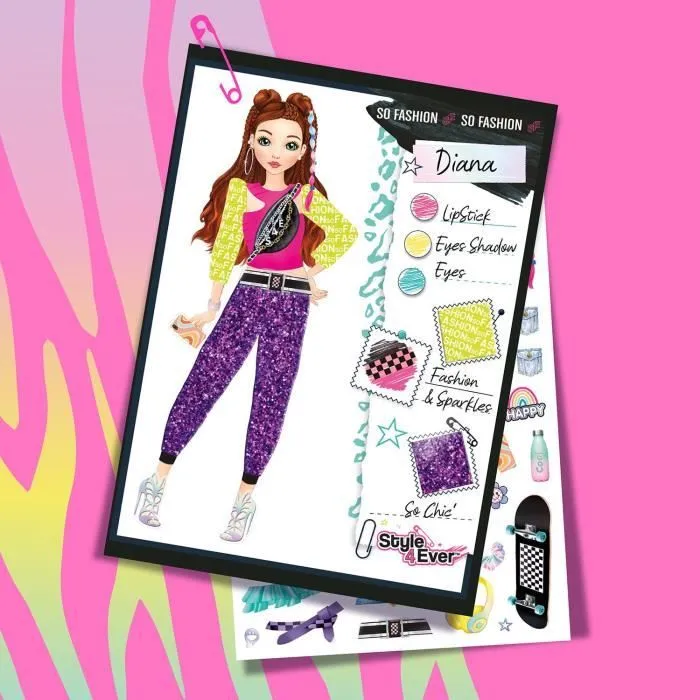 Style For Ever - Fashion Designer - Kit de mode - OFG 284 - Canal Toys-4
