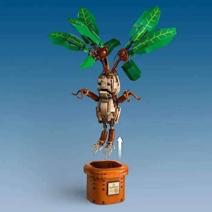 LEGO® Harry Potter 76433 Mandragore - Plante et pot - Idée de cadeau magique pour enfants-3