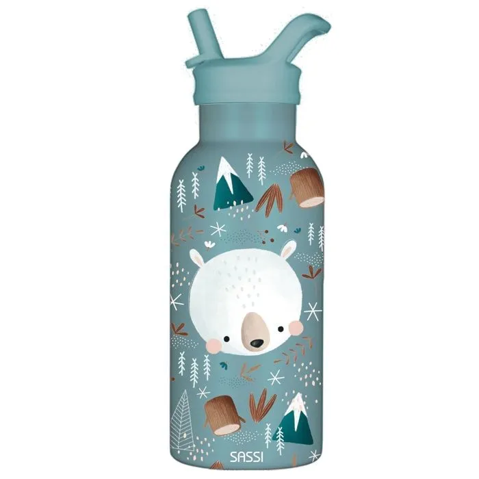 Sassi Junior - Bouteille isotherme Munchy l'ours 350 ml-1