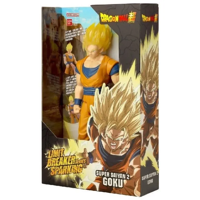 Figurine géante Limit Breaker 30 cm Super Saiyan 2 Goku - Sparking Goku Son et Lumière - BANDAI - Dragon Ball Super-5