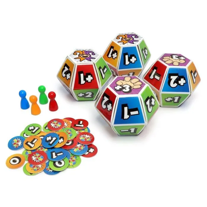 Des - jeu de des Bizak - 63270001 - Jeu de Dados Fous Hexagone ()-1