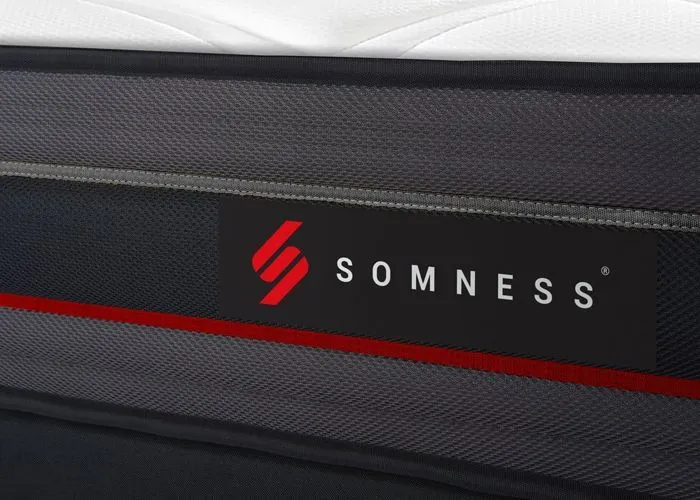 Matelas - SOMNESS - REGEN - Mousse HR - Ferme - 90x200 cm - epaisseur 24 cm-1