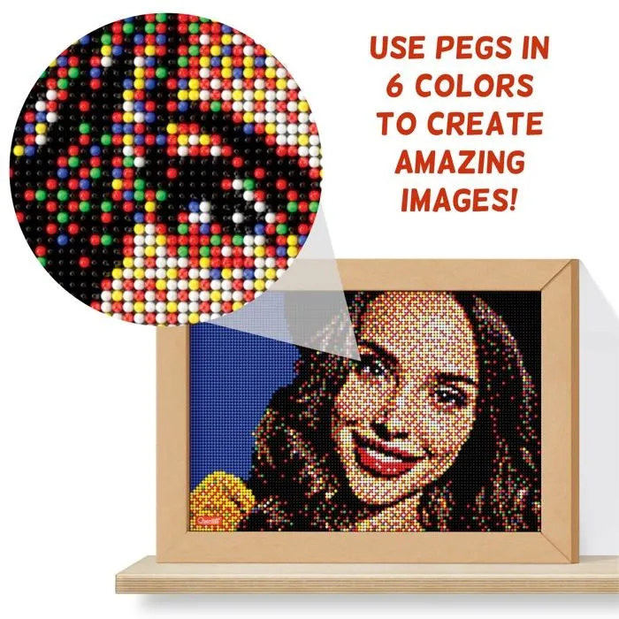 Jeu de mosaique Quercetti - 0774 - Pixel Art 8 Take a Selfie, Jeu de mosaiques-3