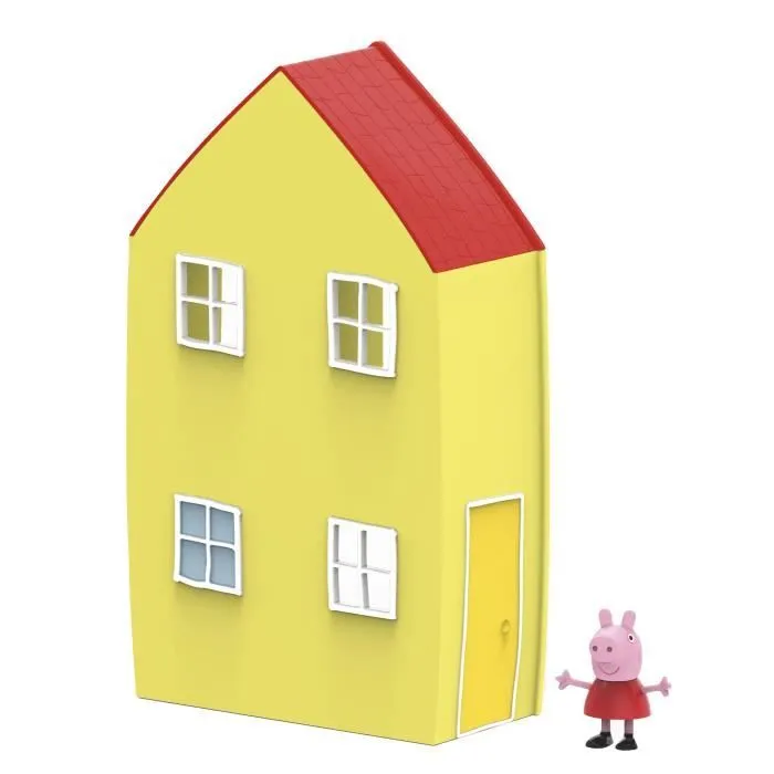 Peppa Pig La maison familiale de Peppa, Jouet pour enfants d'âge préscolaire, comprenant une figurine et 6 accessoires, dès 3 ans-2
